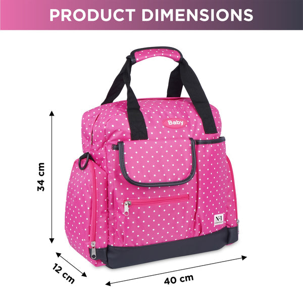 Newborn Baby Diaper Changing Mother Bag NFI Pink*