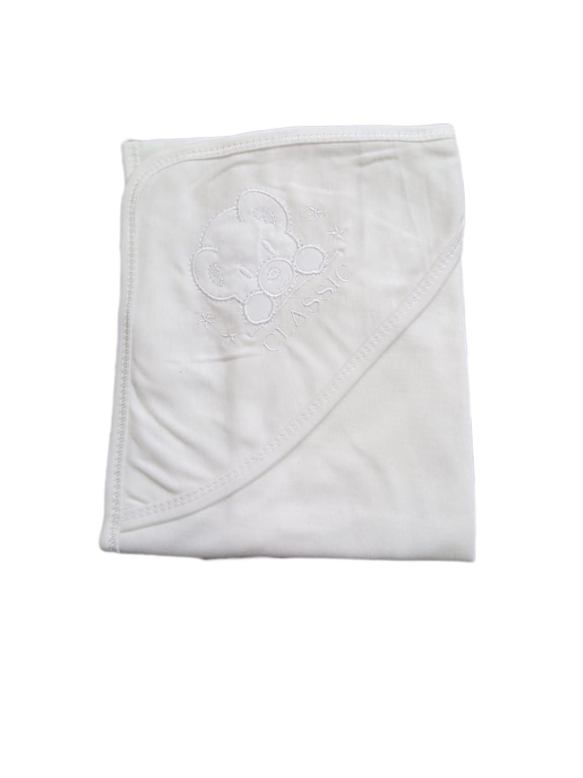 New Born Baby White Wrapping Sheet **