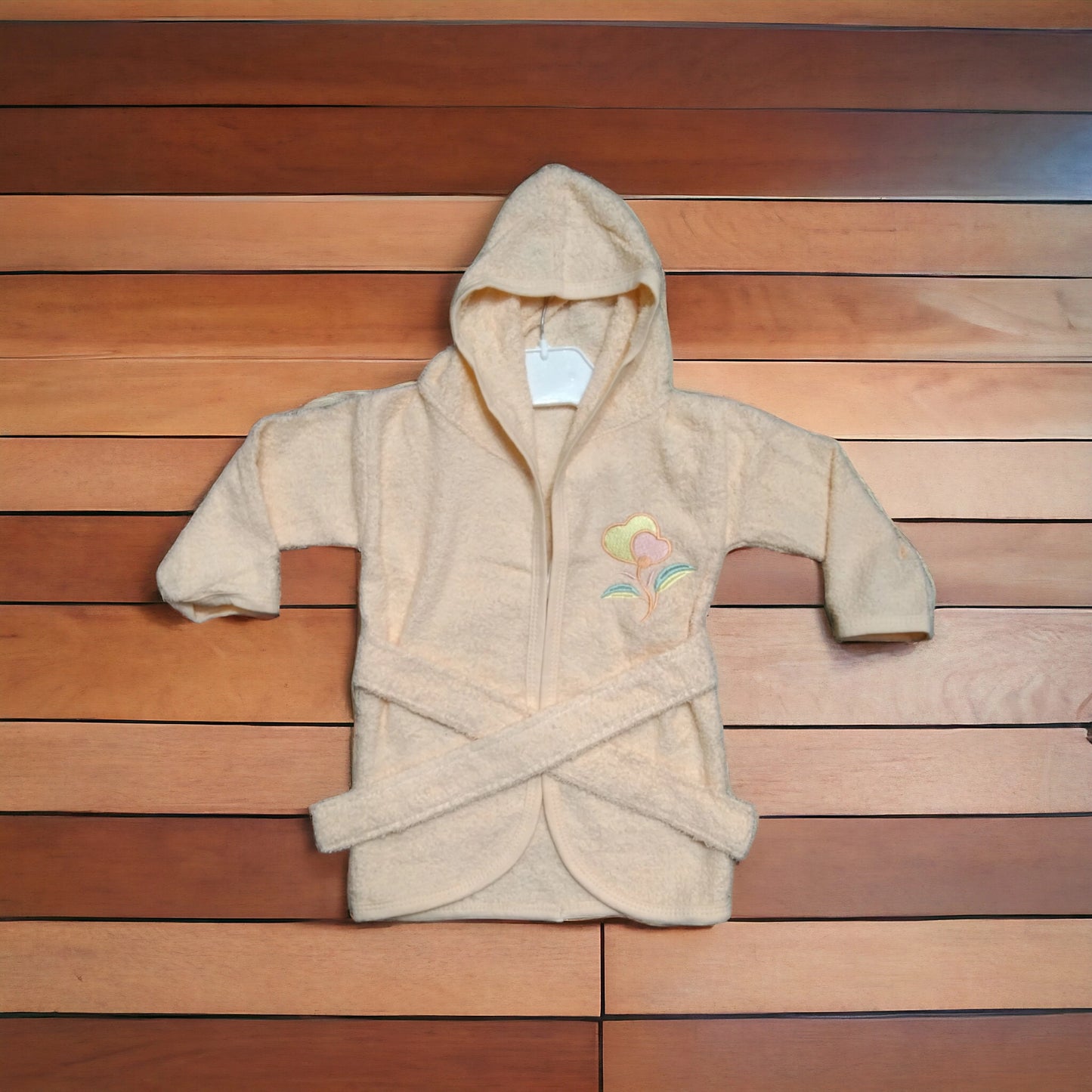 Baby Bathrobe Peach **