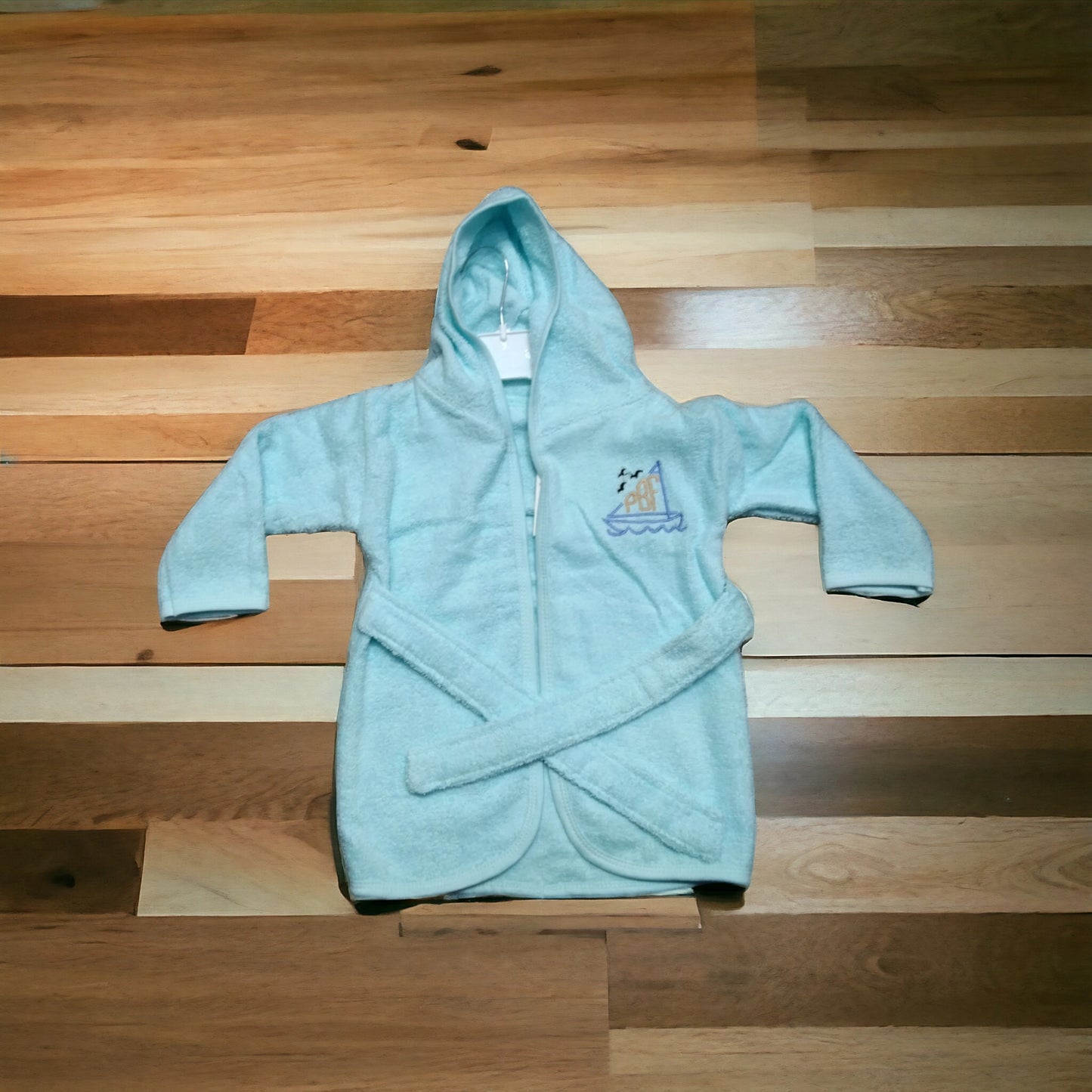 Baby Bathrobe Green **