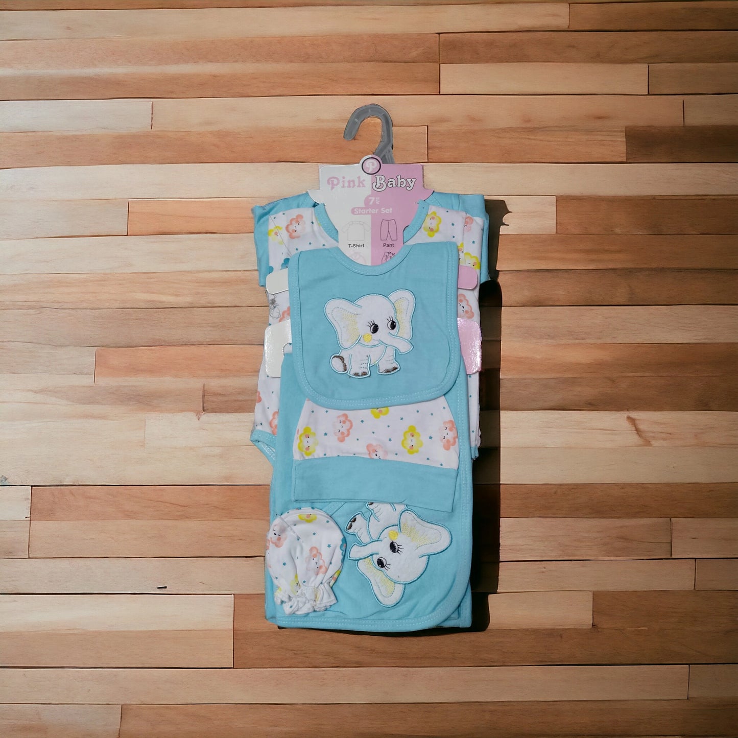 New Born Baby Starter Set Elephant Blue*