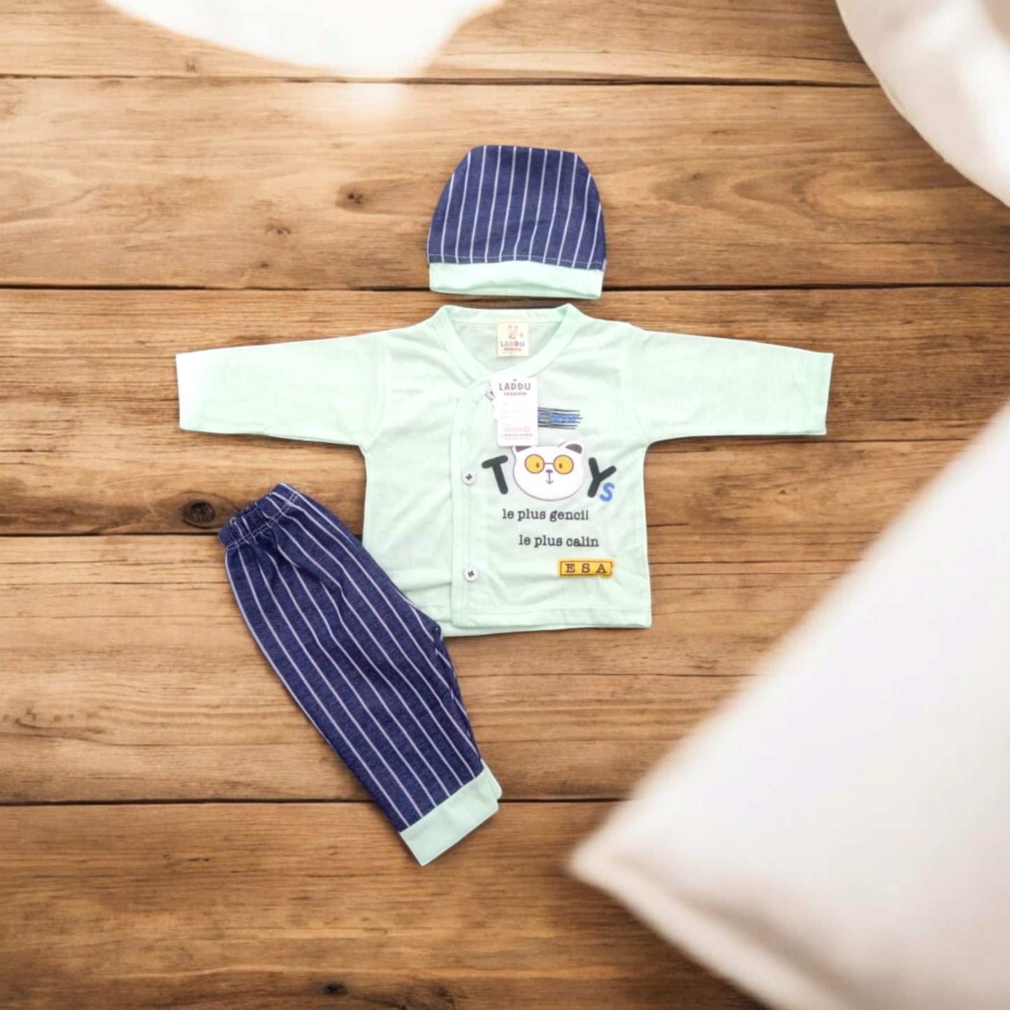 New Born baby Suit TOY Green **