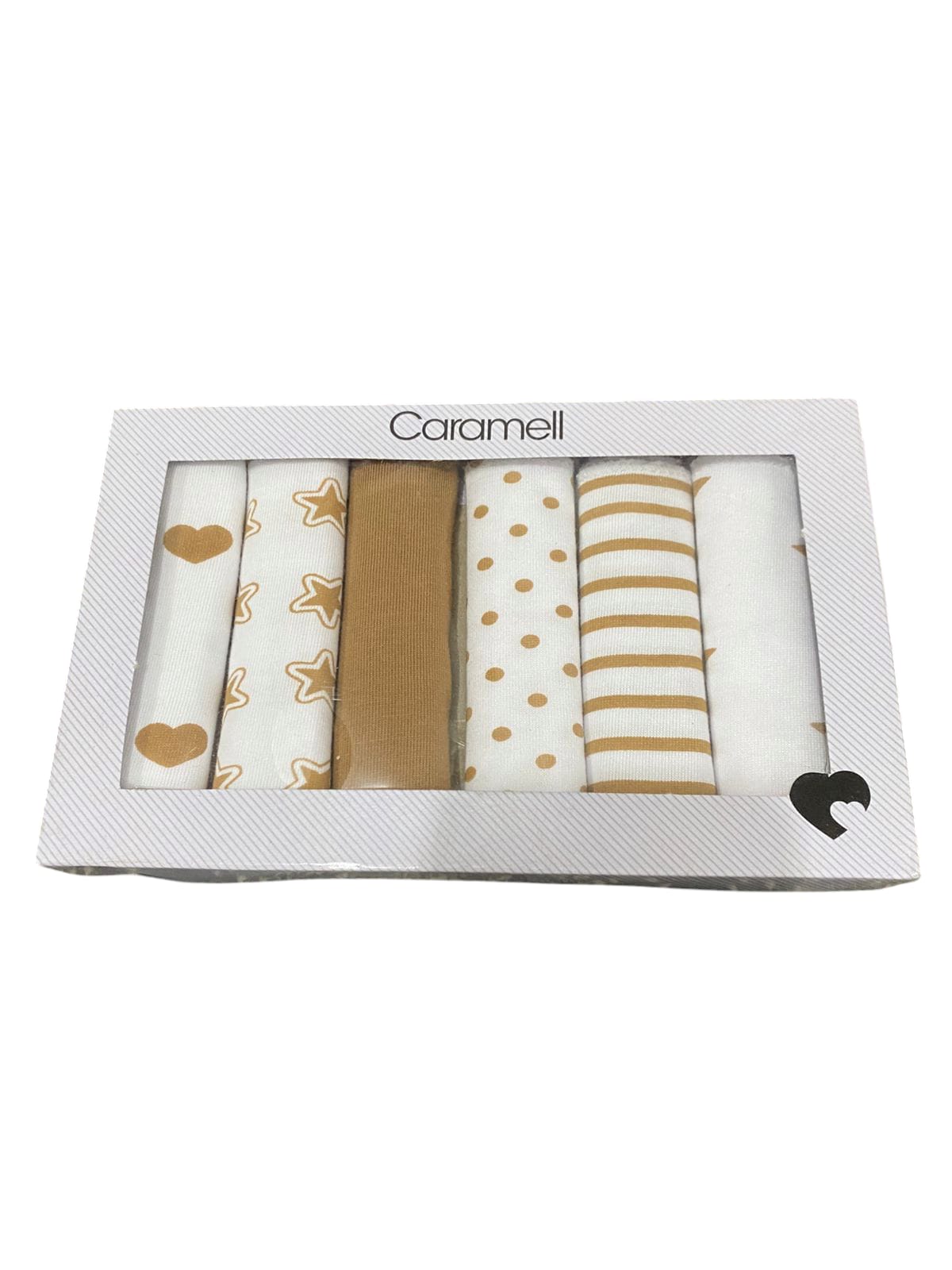 Caramell Wash Clothes (Pack of 6) **
