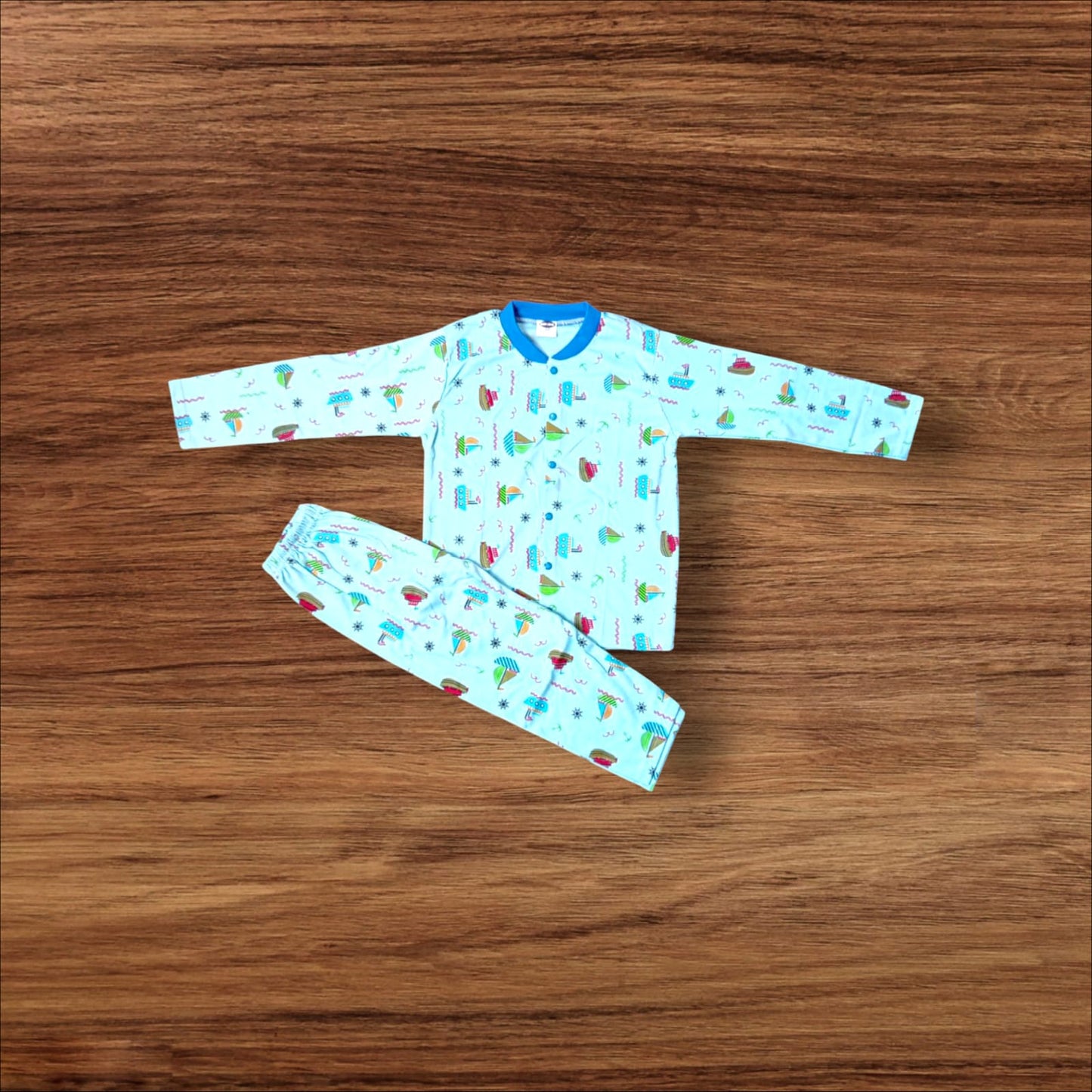 Night Suits Baby Love (3.5 to 4.5 Years) Blue