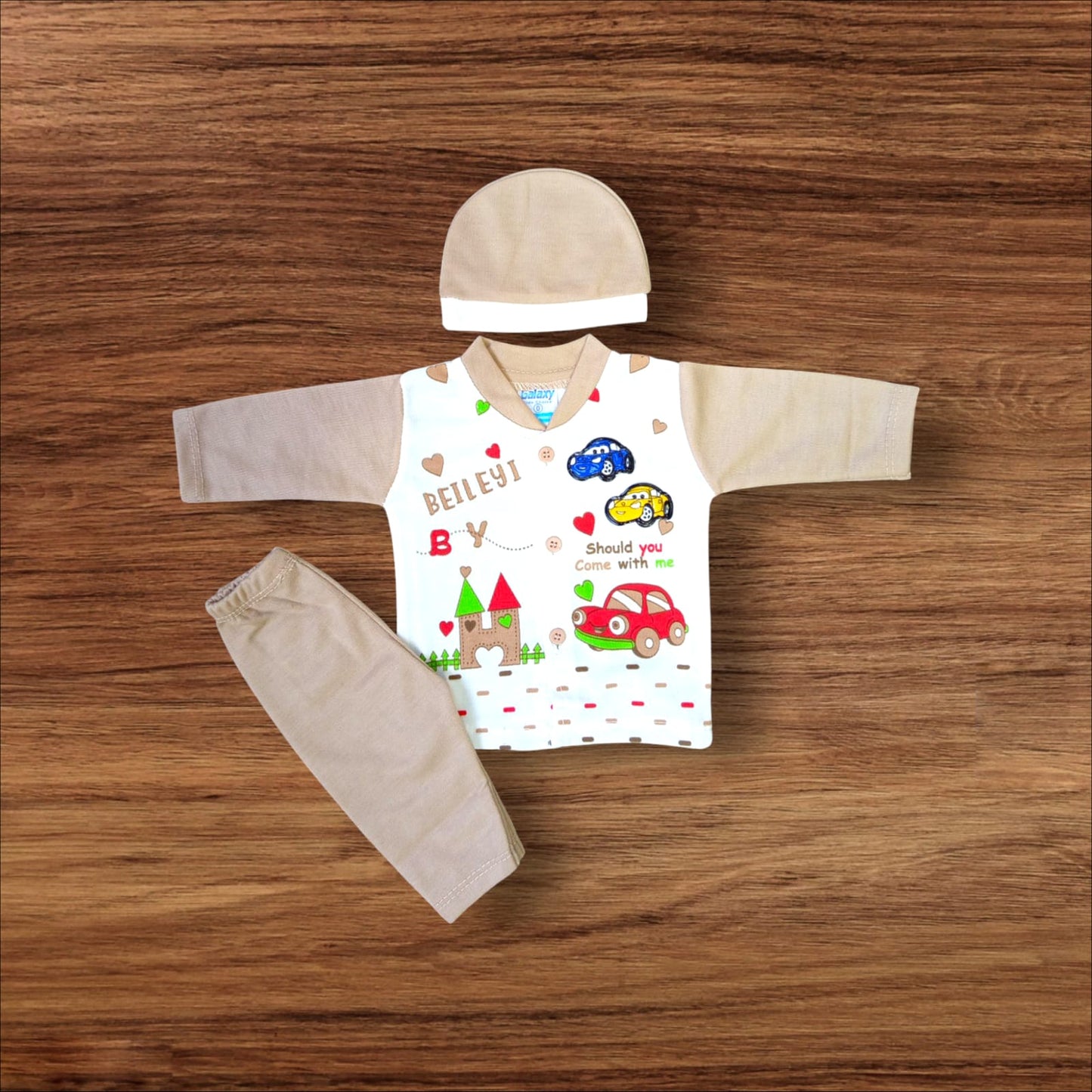 New Born Baby Suit Beileyi Brown **