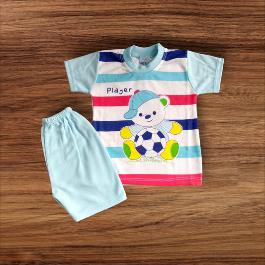 Baby Suit Baby Player Blue (1 to 6 Months)