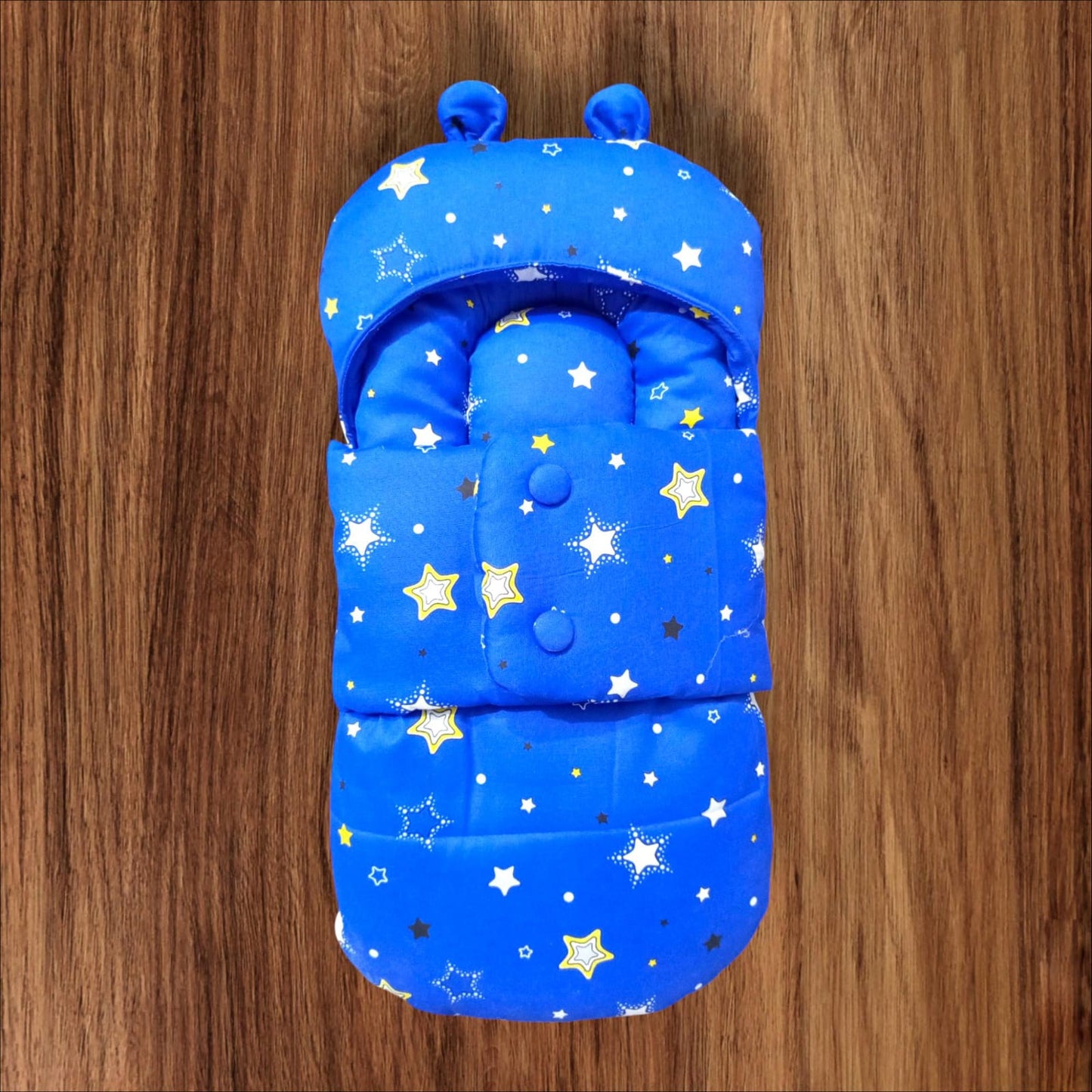 New Born Baby Foamic Swaddle Blue **