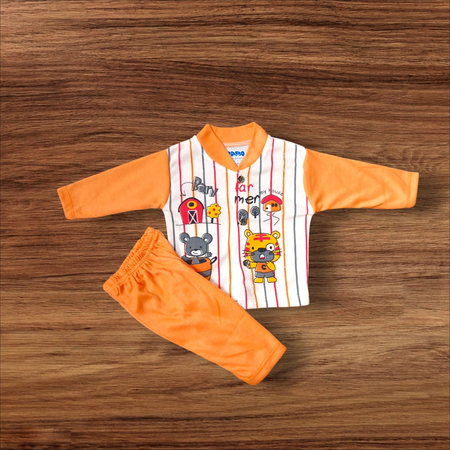 Baby Suit Barn Orange (1 to 6 Months)