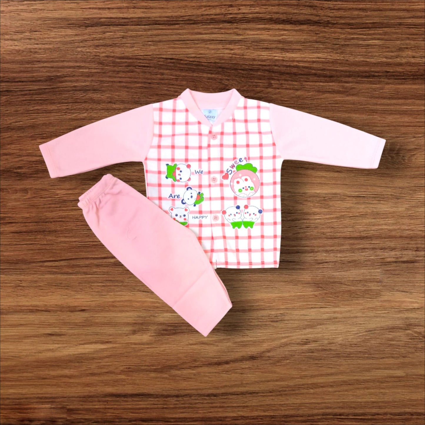 Baby Suit Sweet Pink (1 to 6 Months)