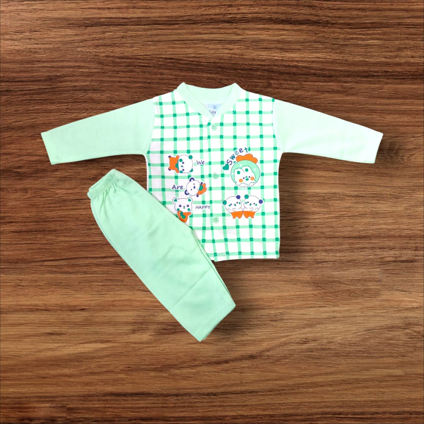 Baby Suit Sweet Green (1 to 6 Months)