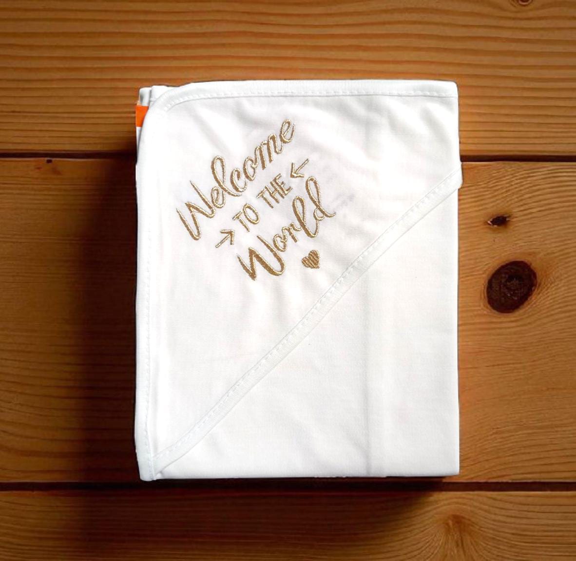 New Born Baby White Wrapping Sheet