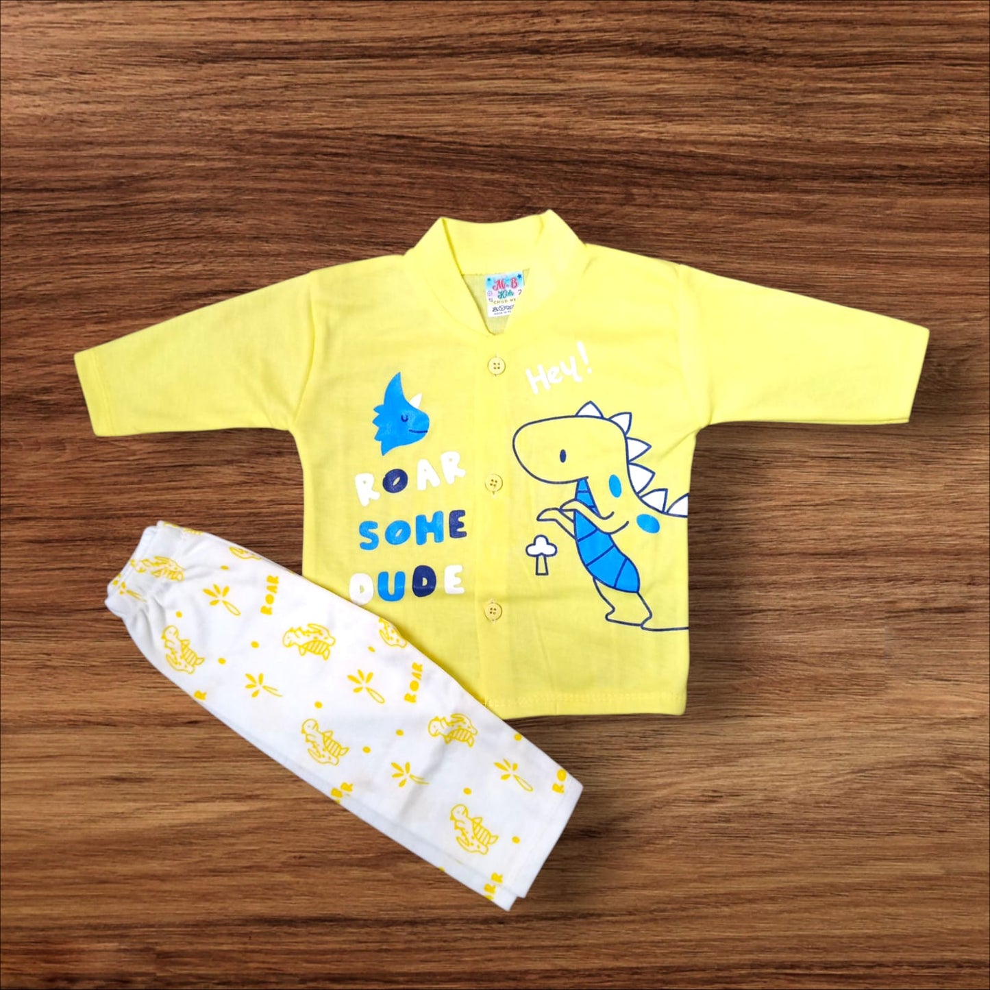 Baby Suit Some Roar Yellow (1 to 6 Months)