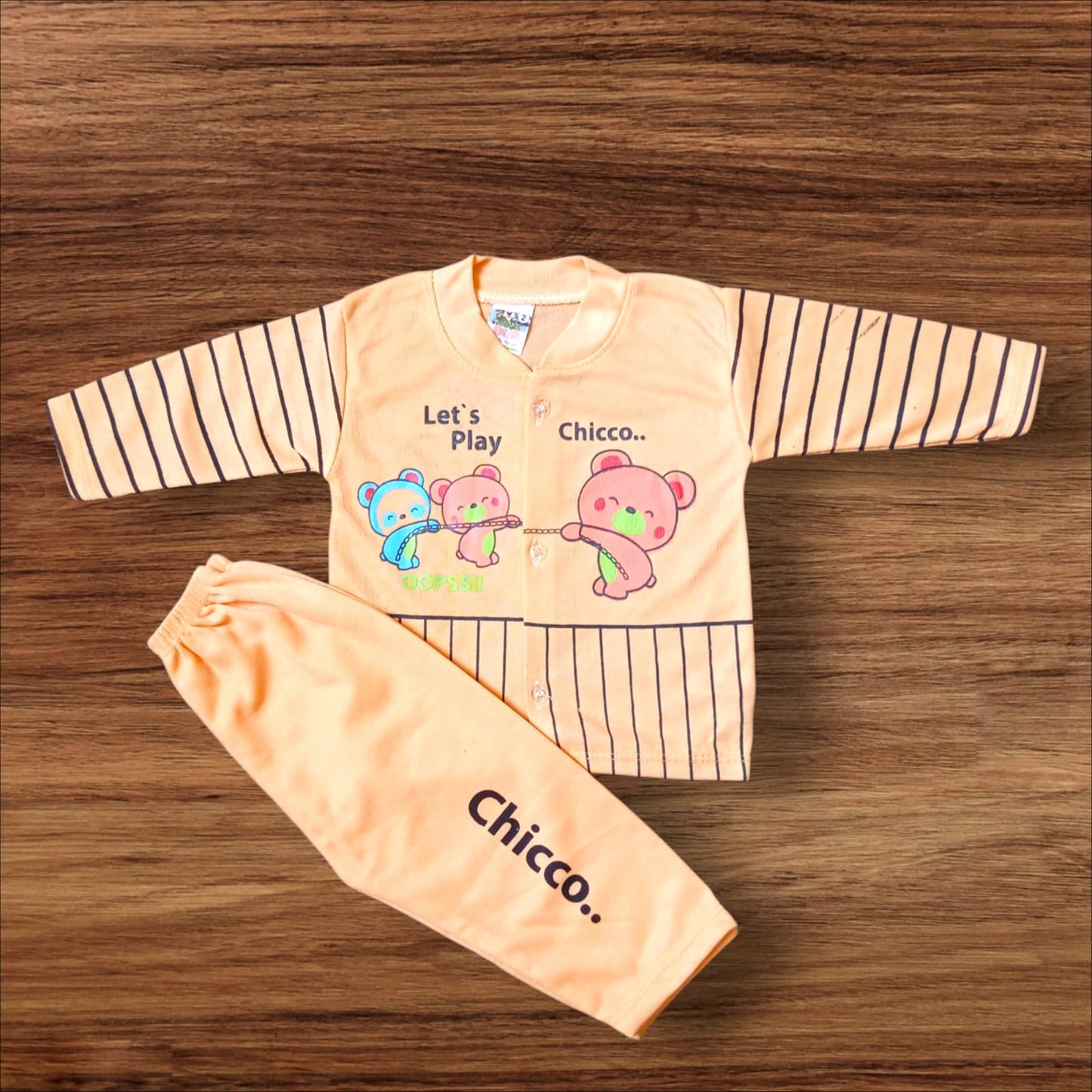 Baby Suit Chicco Orange (1 to 6 Months)
