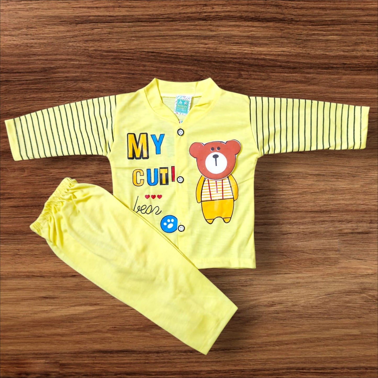 Baby Suit My Cute Yellow (1 to 6 Months)