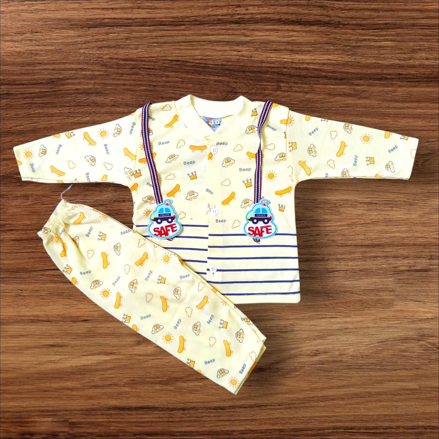 Baby Suit Safe Dark Yellow (1 to 6 Months)