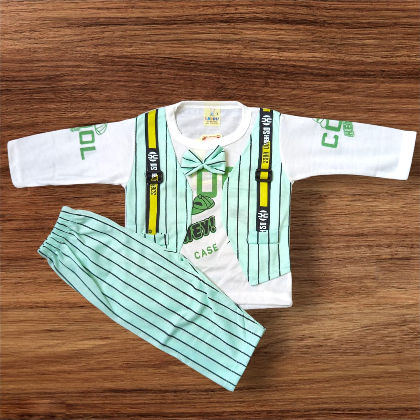 Baby Suit Case Green (1 to 6 Months)