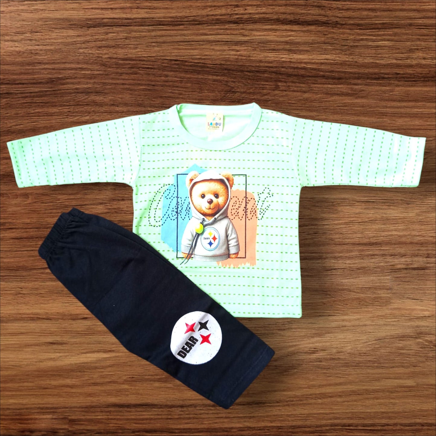 Baby Suit Dear Green (1 to 6 Months)