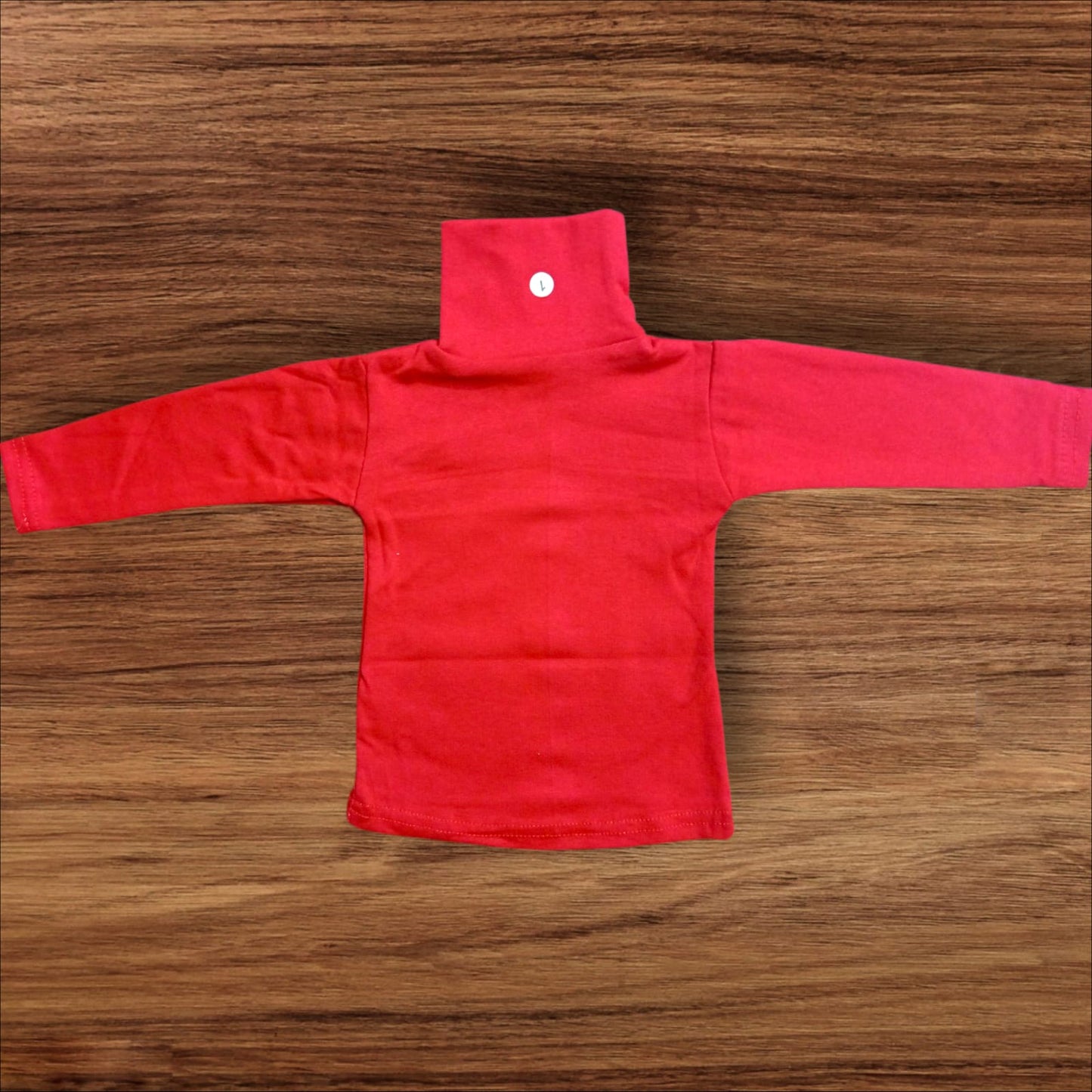 Hi-Neck (1 to 6 Months) Red