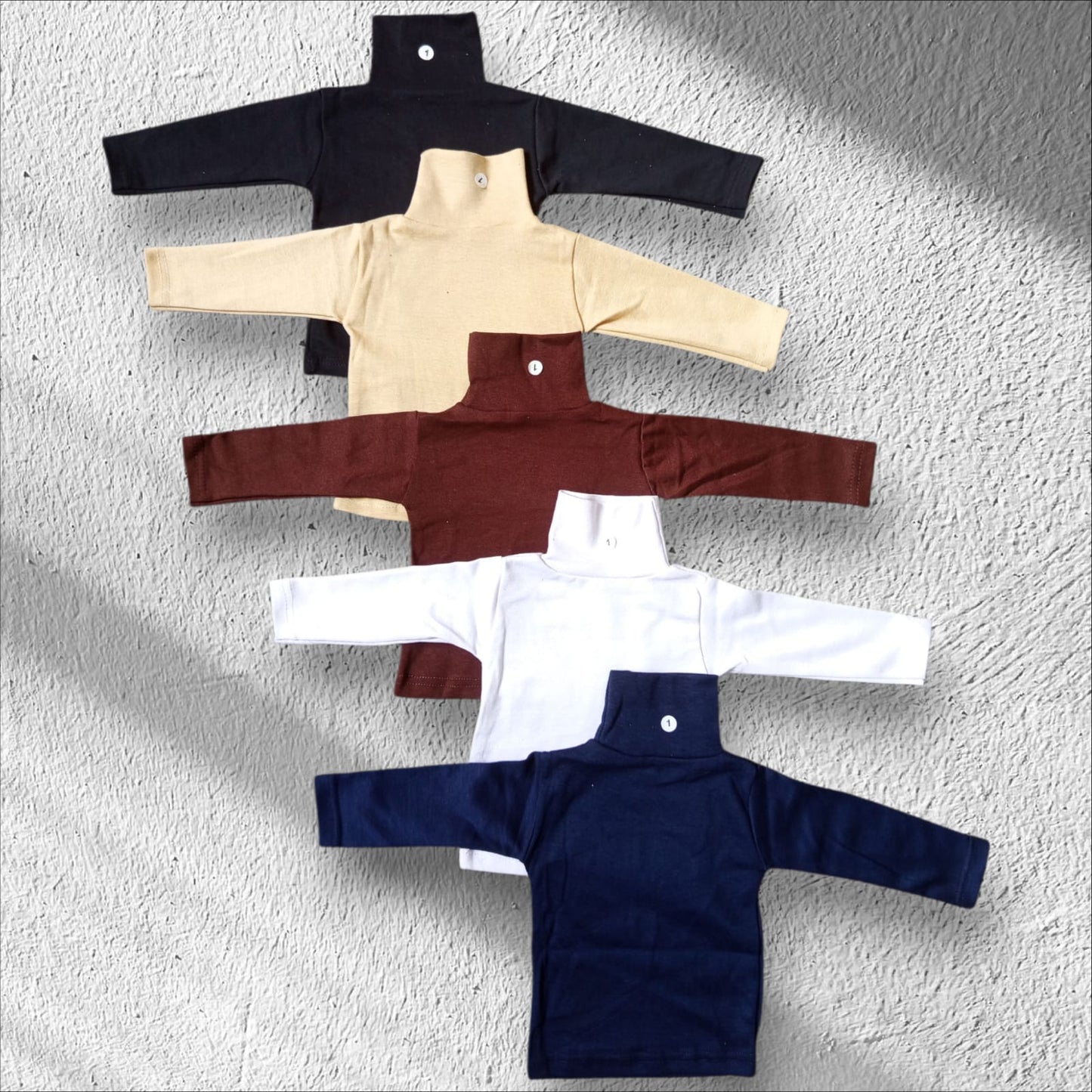 Hi- Neck (1 to 6 Months) Pack of 5