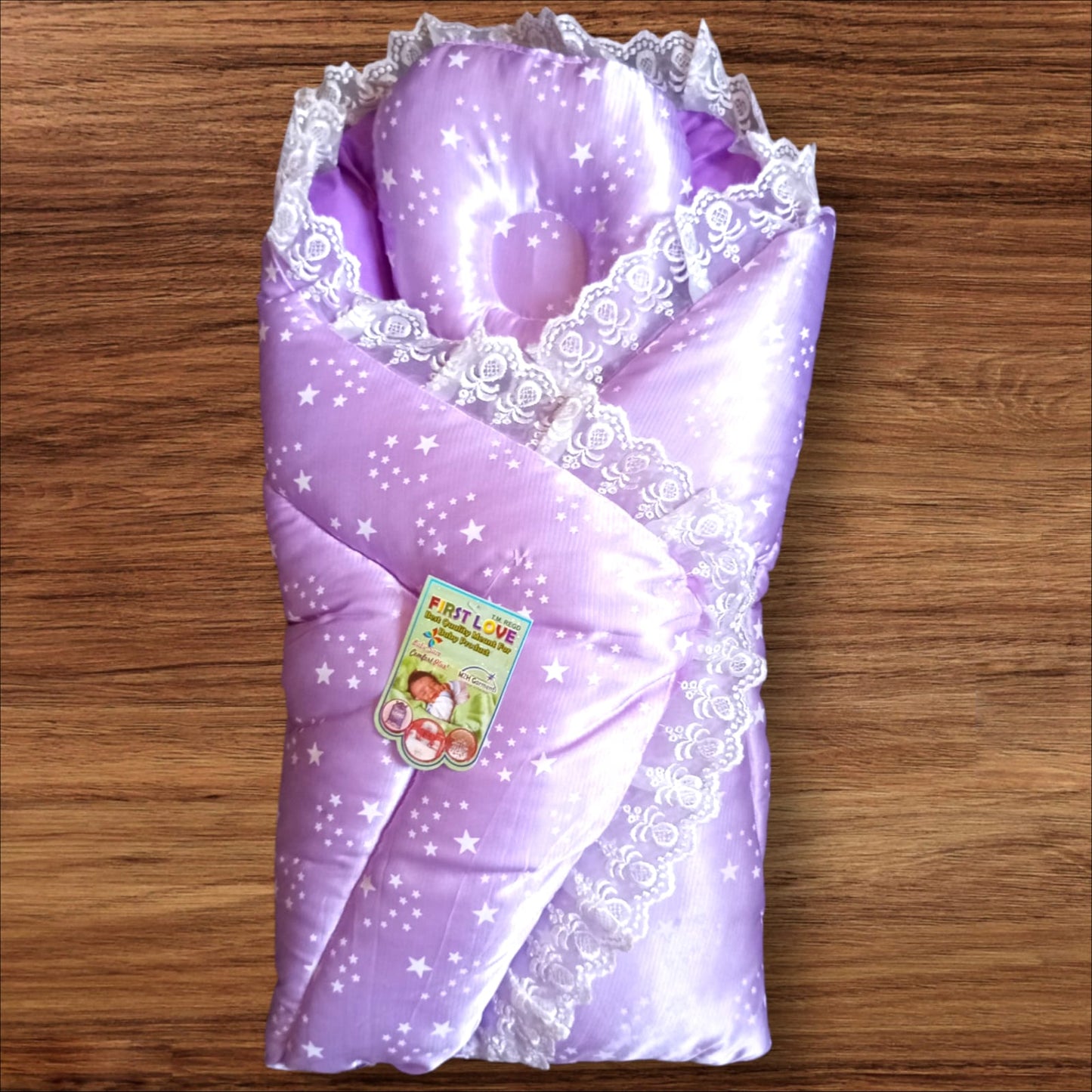 Baby Carry Nest Silk Purple