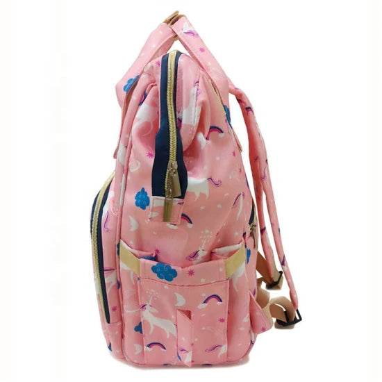 Newborn Baby Diaper Bag Unicorn Pink*