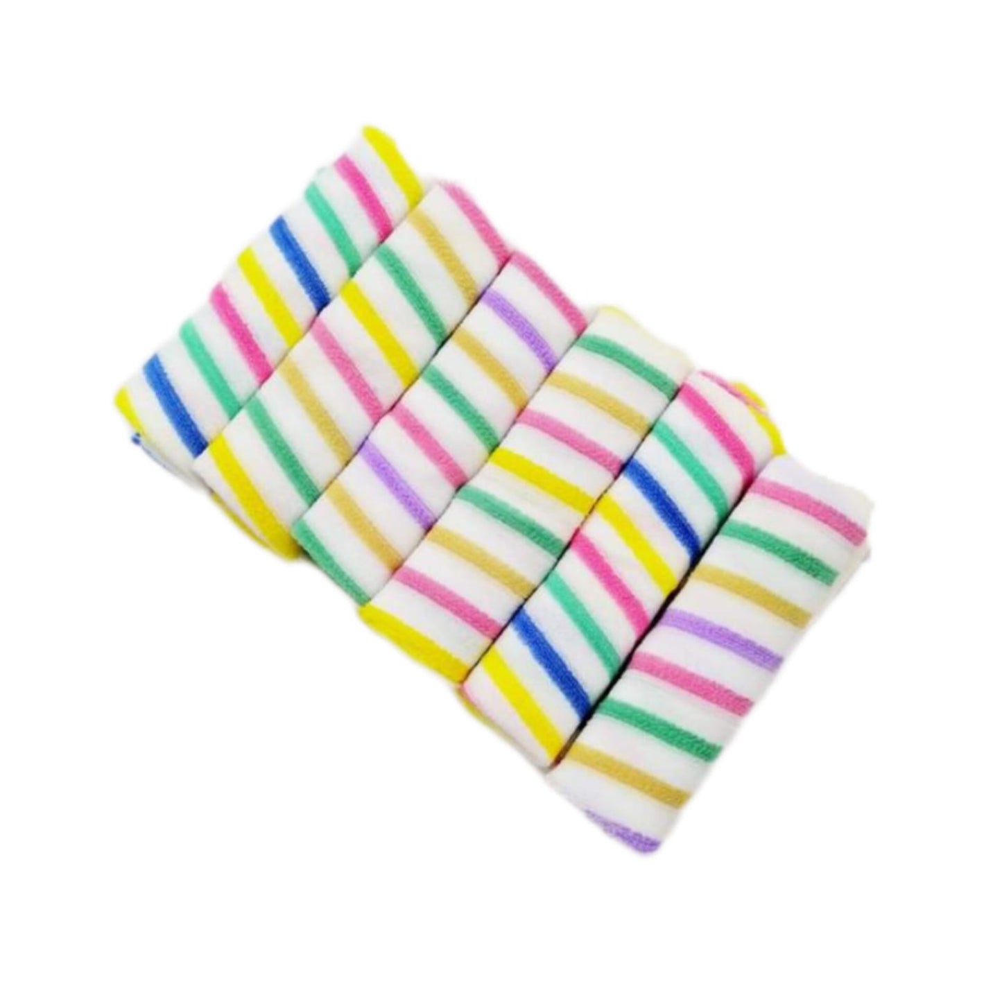 Baby Multi Lining Print Washcloth **