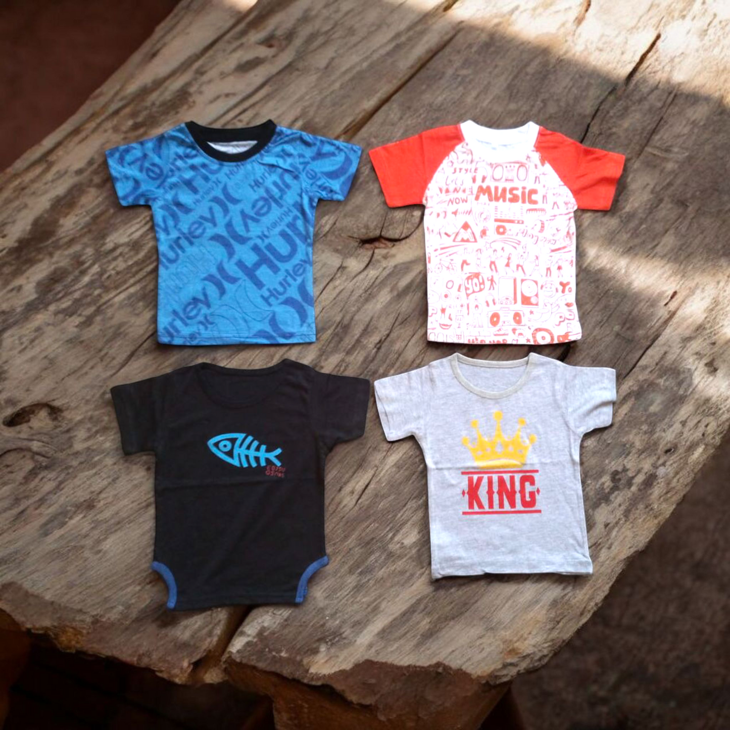 Baba Shirts (Pack of 4) 12 to 18 months **