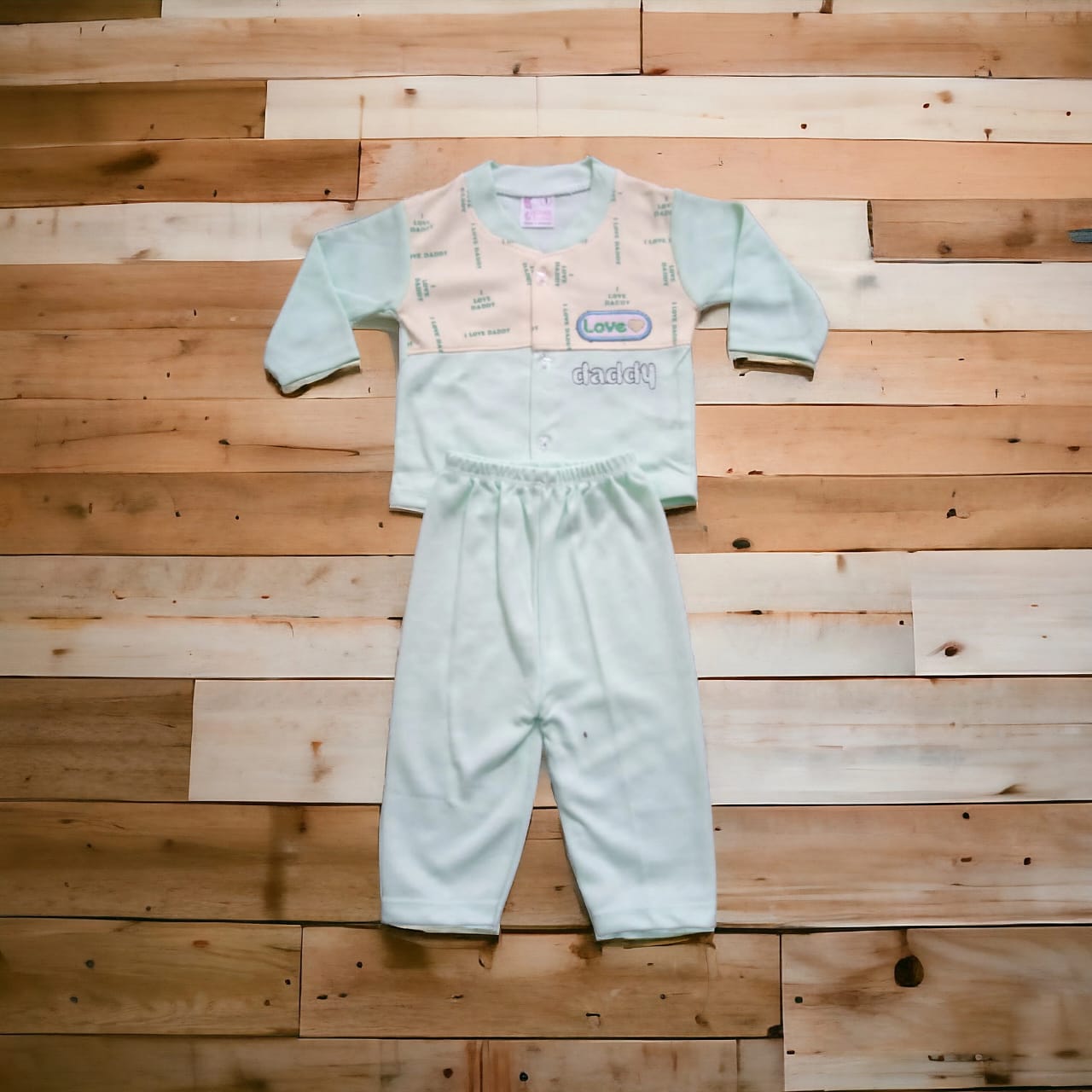 Baby Suit daddy Green (1 to 6 months)