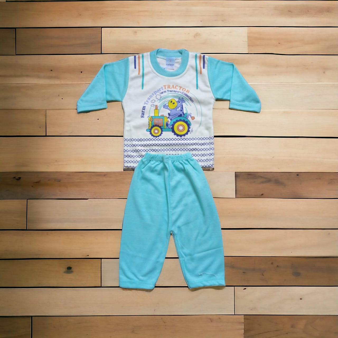 Baba Suit Farm Green (1 to 6 months)