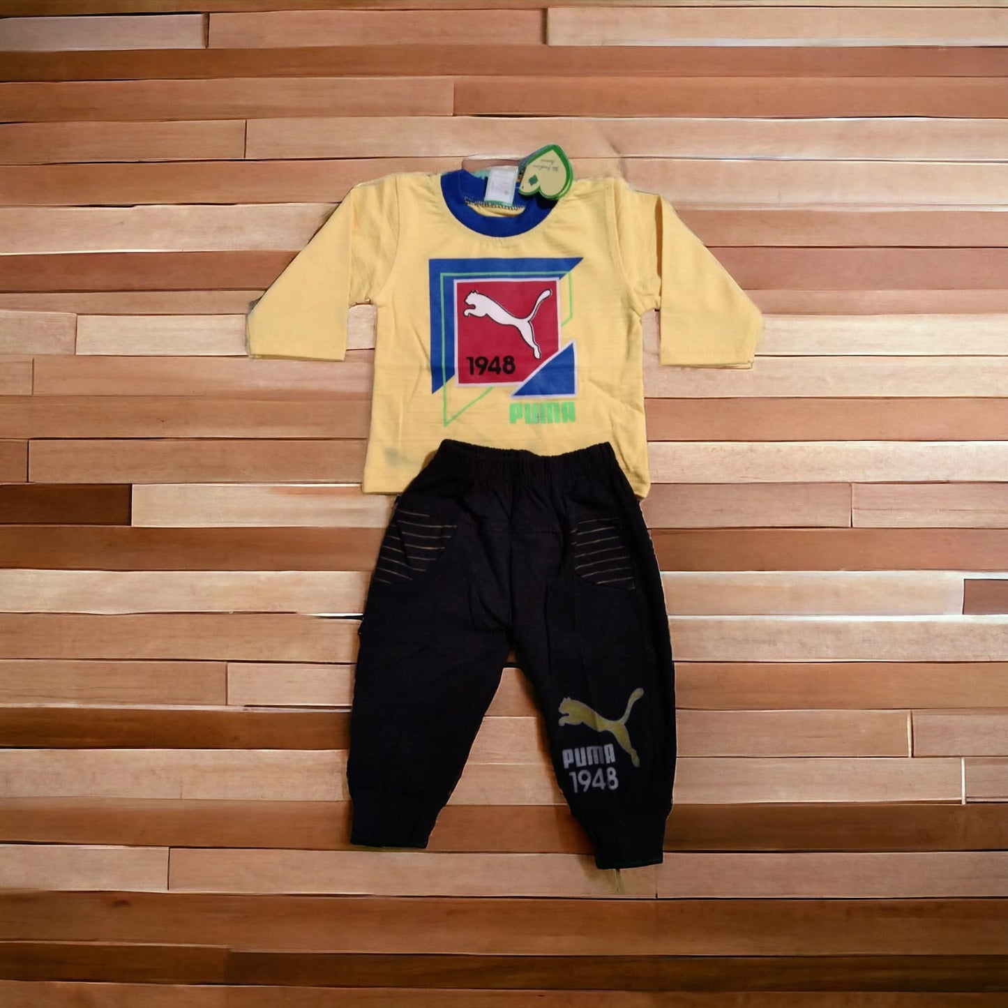 Baba Suit Puma Yellow (1 to 6 months)