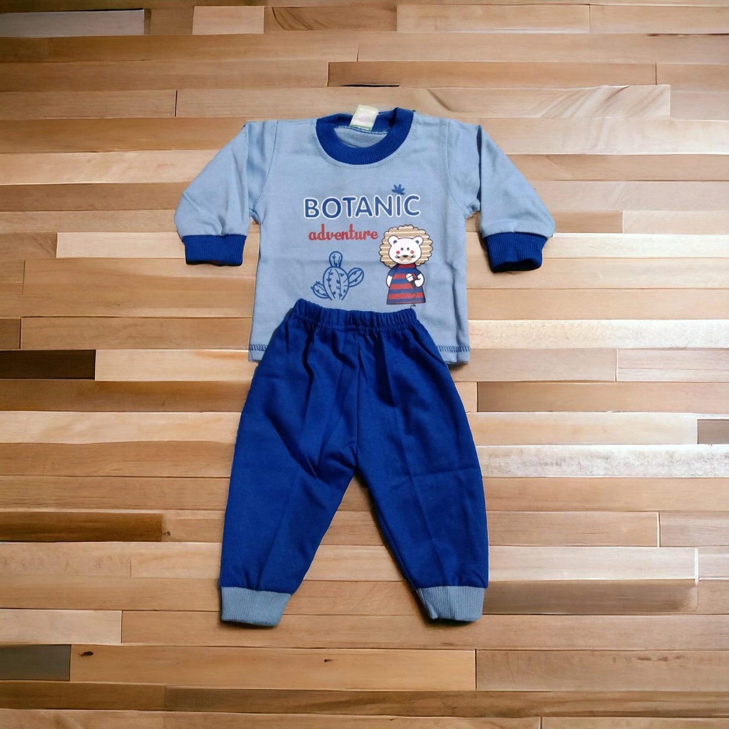 Baba Suit Botanic Blue (1 to 6 months)