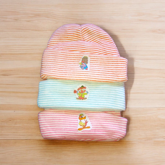 New Born Baby Cap Lining [Pack Of 3]