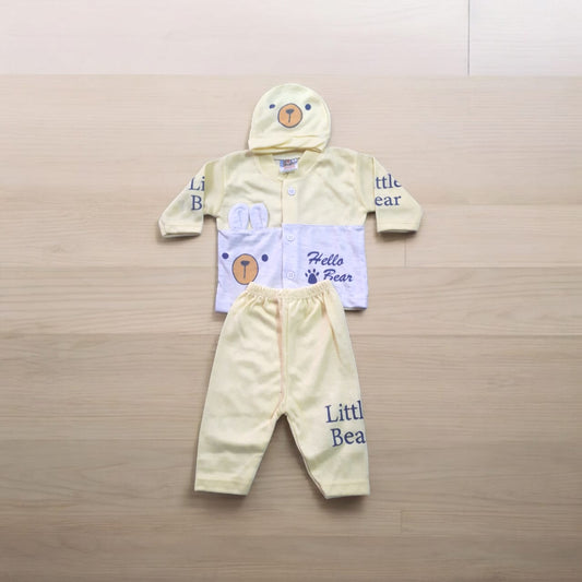 New Born Baby Suit Little Yellow