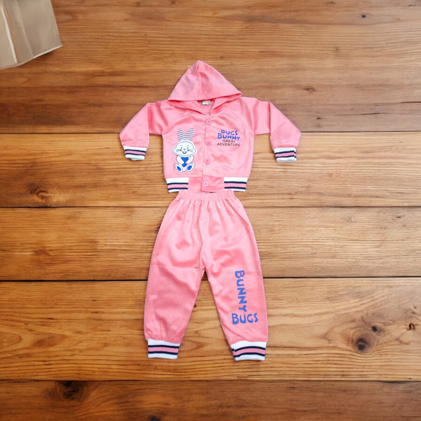 Baby Suit Bunny Pink Winter (1 to 6 months)*