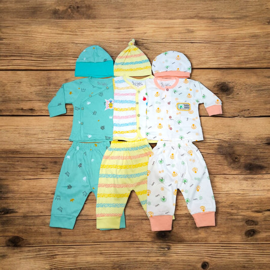 New Born Baby Suits Bubble (Pack of 3)