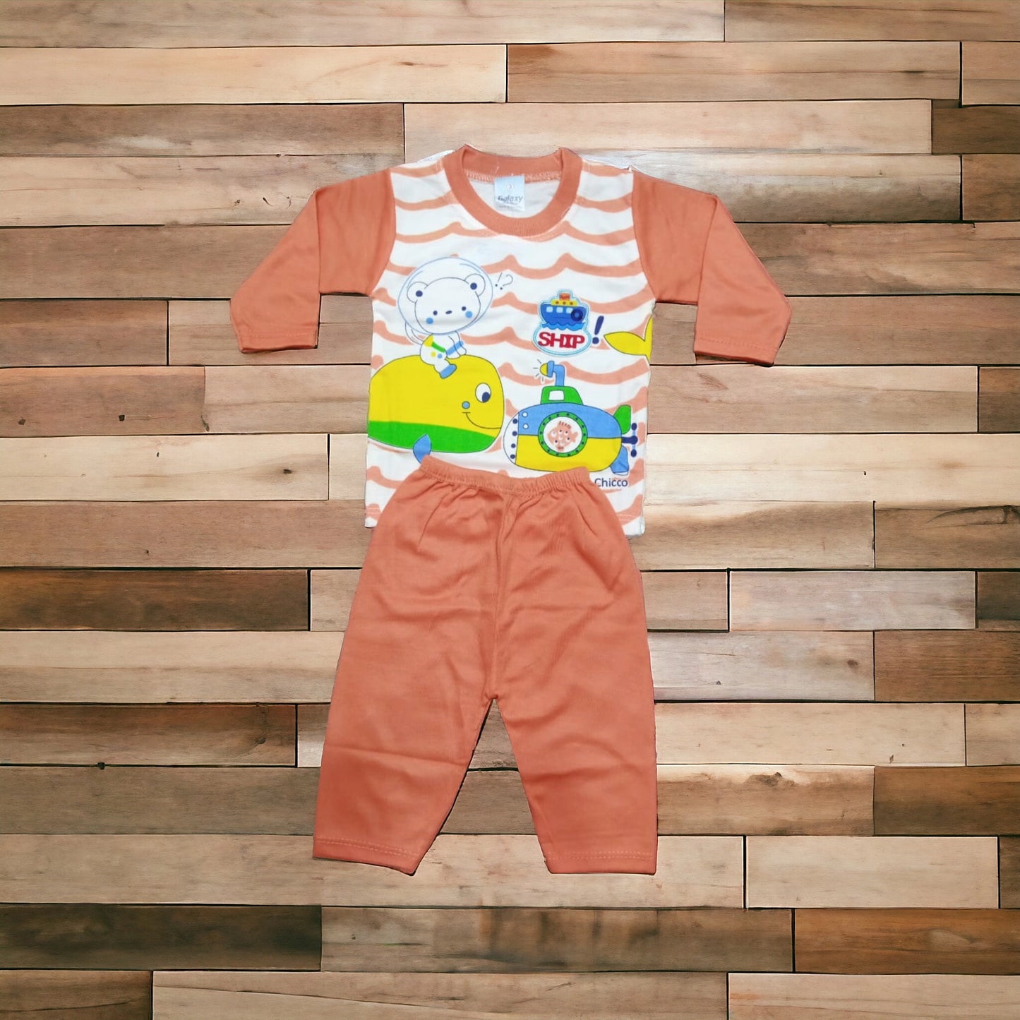 Baba Suit Ship Peach (1 to 6 months)