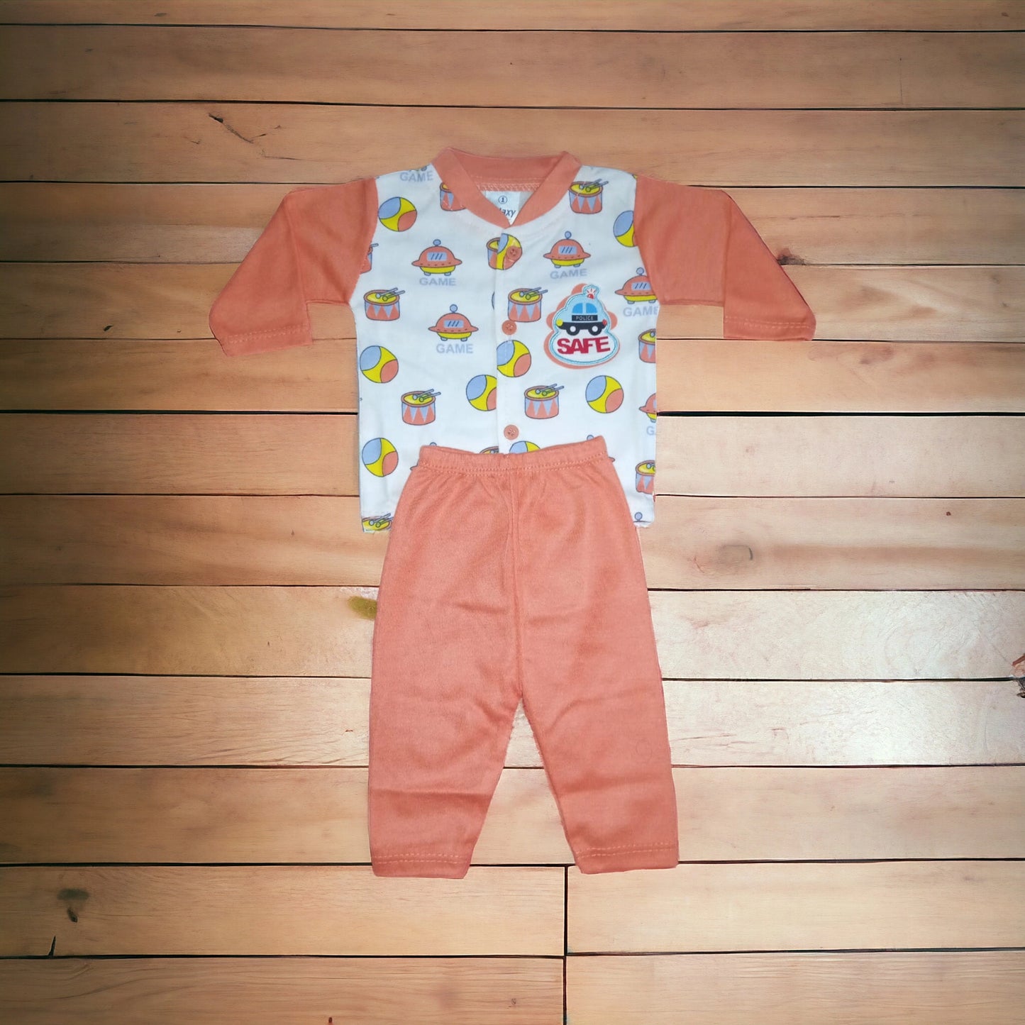 Baby Suit Safe Peach (1 to 6 months)