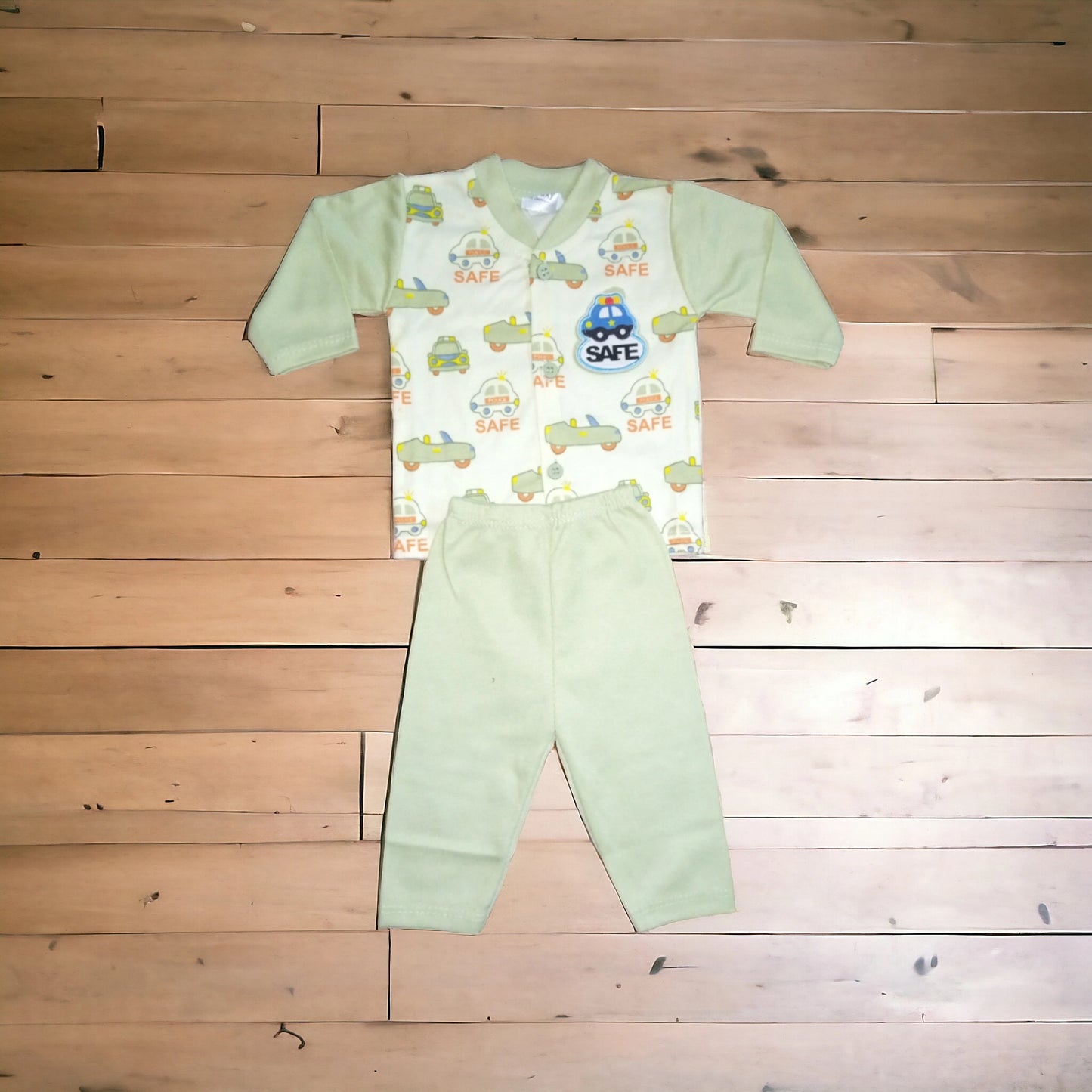 Baby Suit Safe Light Green (1 to 6 months)