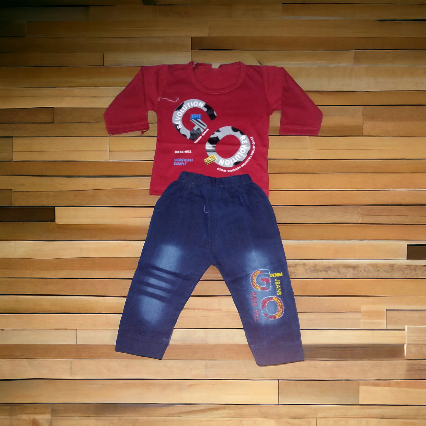 Baba Suit Go Red (1 to 6 months)*