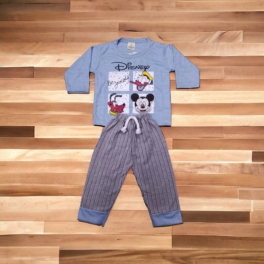 Baba Suit Disnep Blue (1 to 6 months)