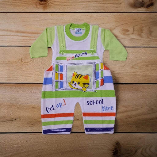 New Born Baby Romper Getup Green