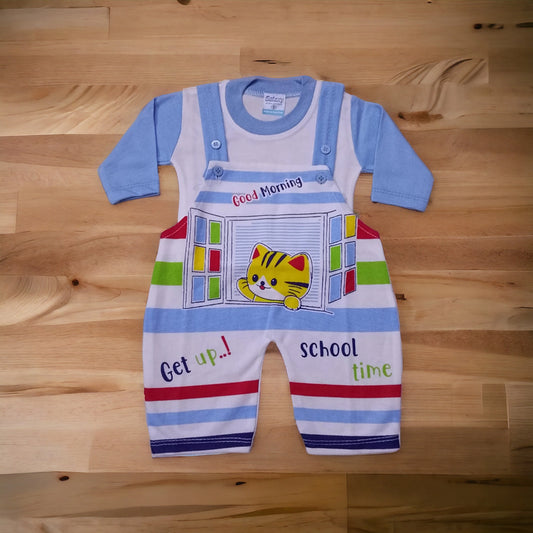 New Born Baby Romper Getup Blue