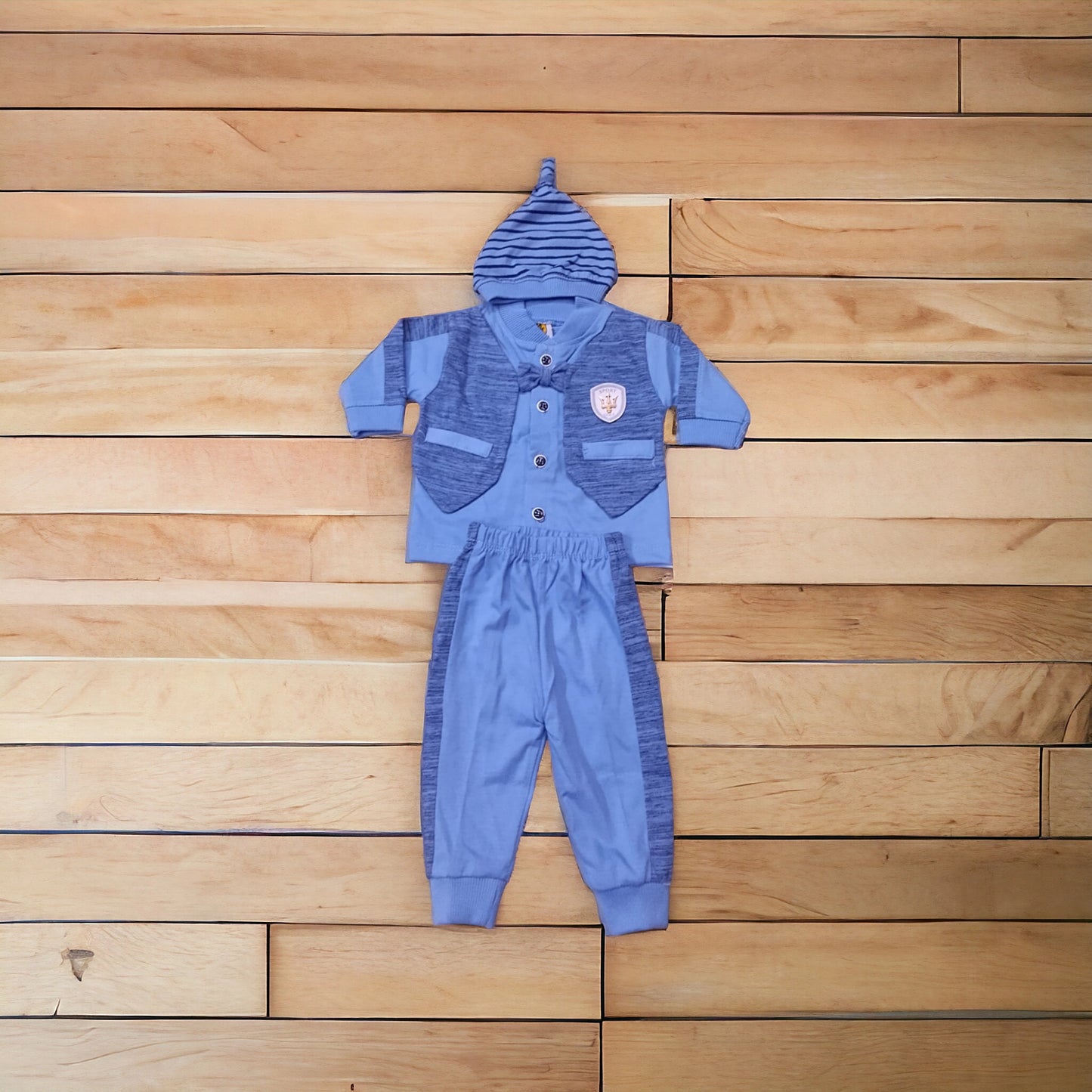 New Born Baby Suit MK Blue