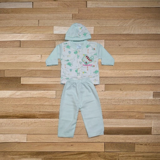 New Born Baby Suit Swimming Green