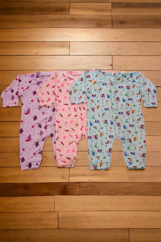 Baby Full Sleeves Bodysuits (6 to 9 months)