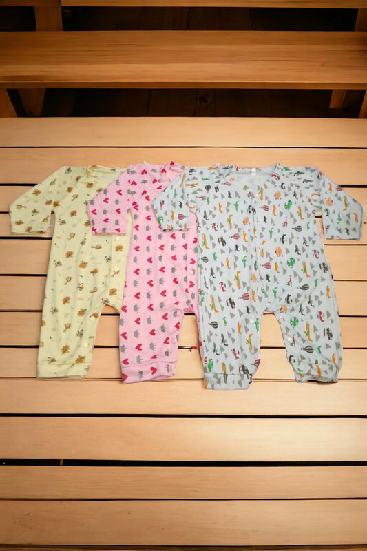 Newborn Baby Full Sleeves Bodysuits (6 to 9 months)