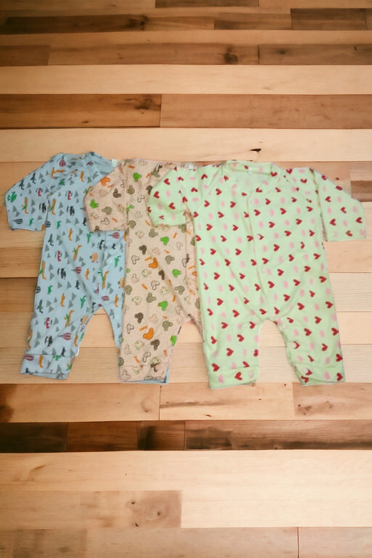 Newborn Baby Full Sleeves Bodysuits (3 to 6 months)