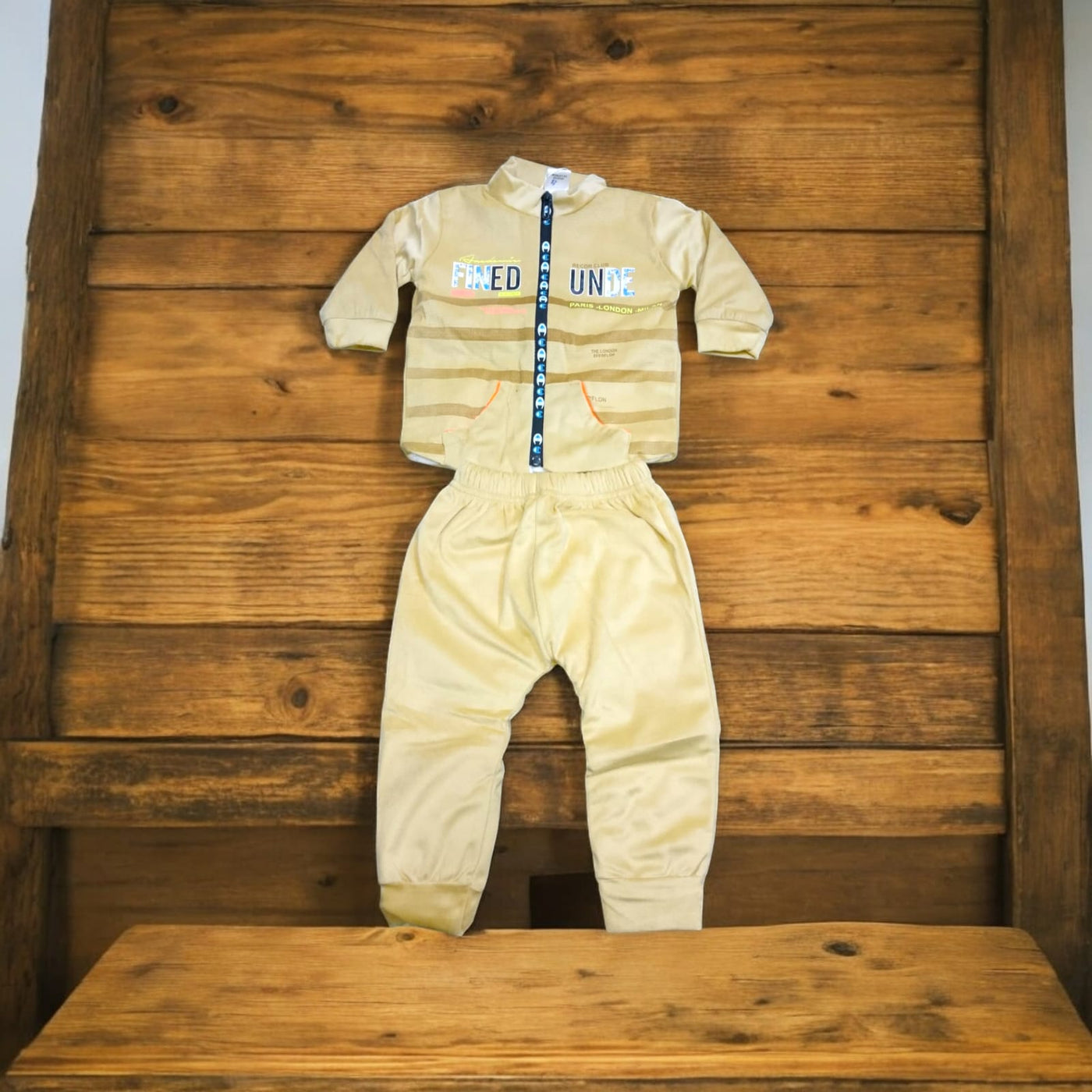 Baba Suit Fined Winter (1 to 6 Month) Mustard*