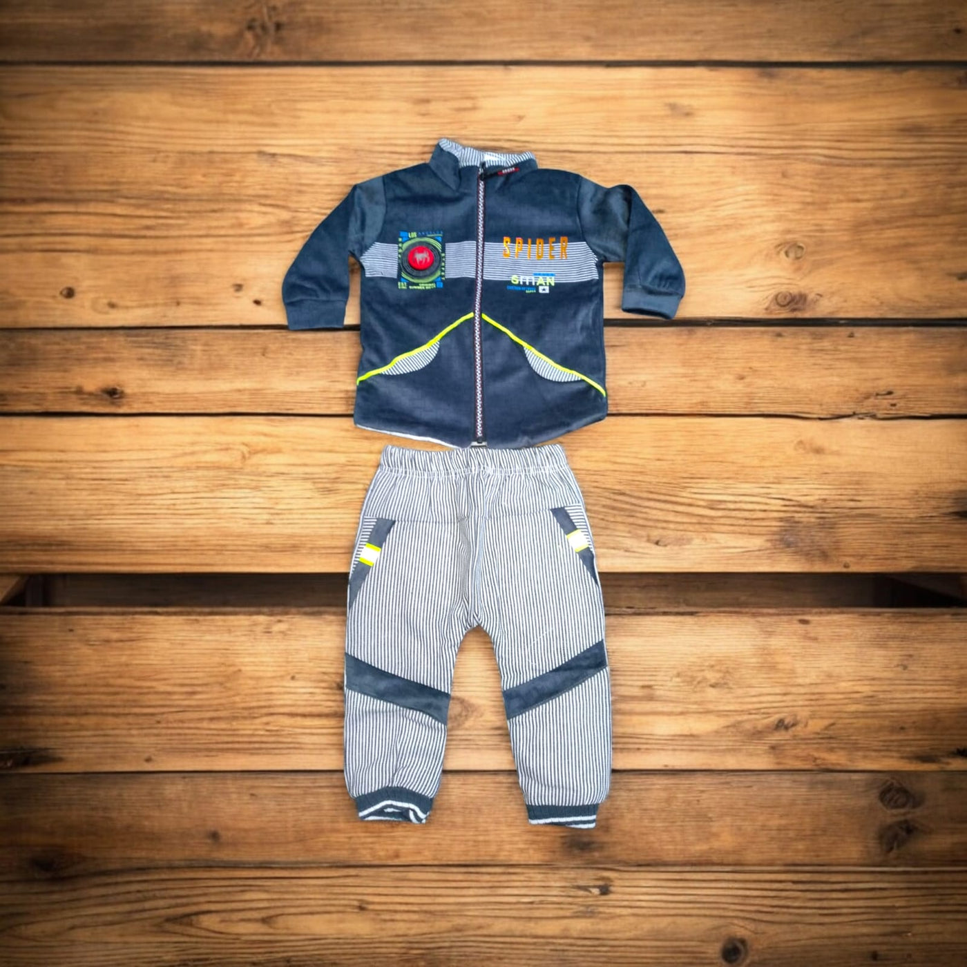 Baba Suit Winter Spider Grey (1 to 6 Months)*