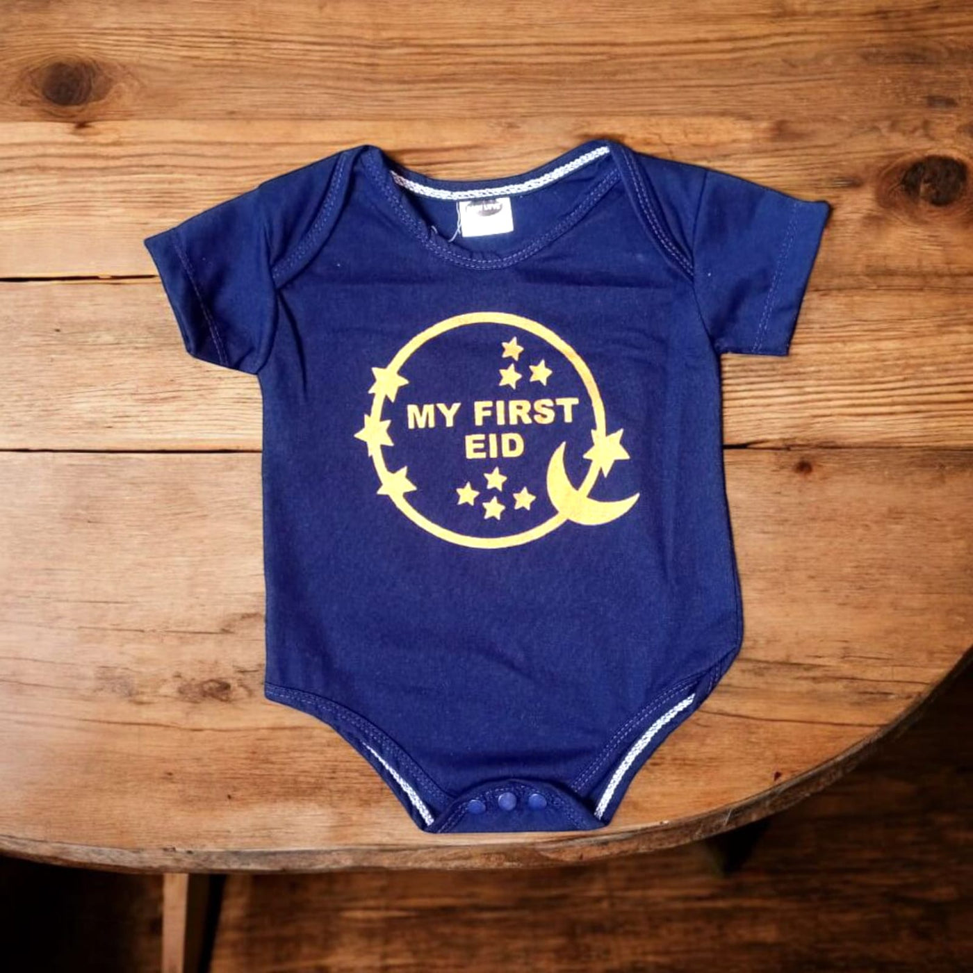 Baby Rompers My First Eid (Eid Collection) Navy Blue*